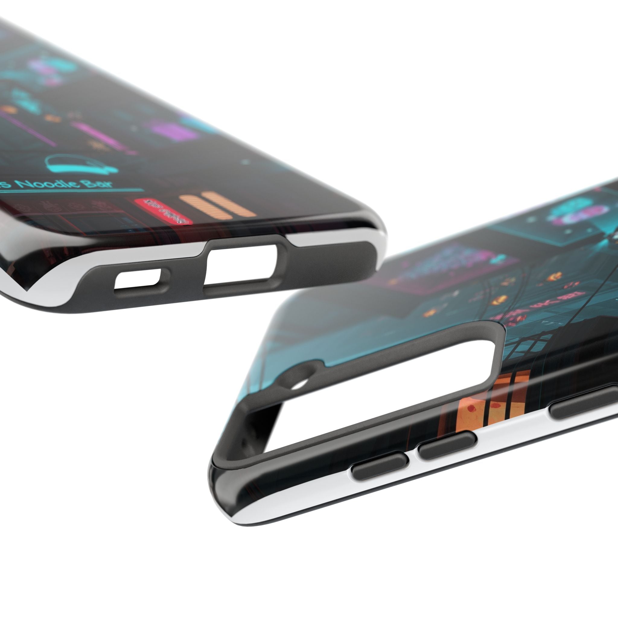 Cyberpunk Night Street Tough Phone Case