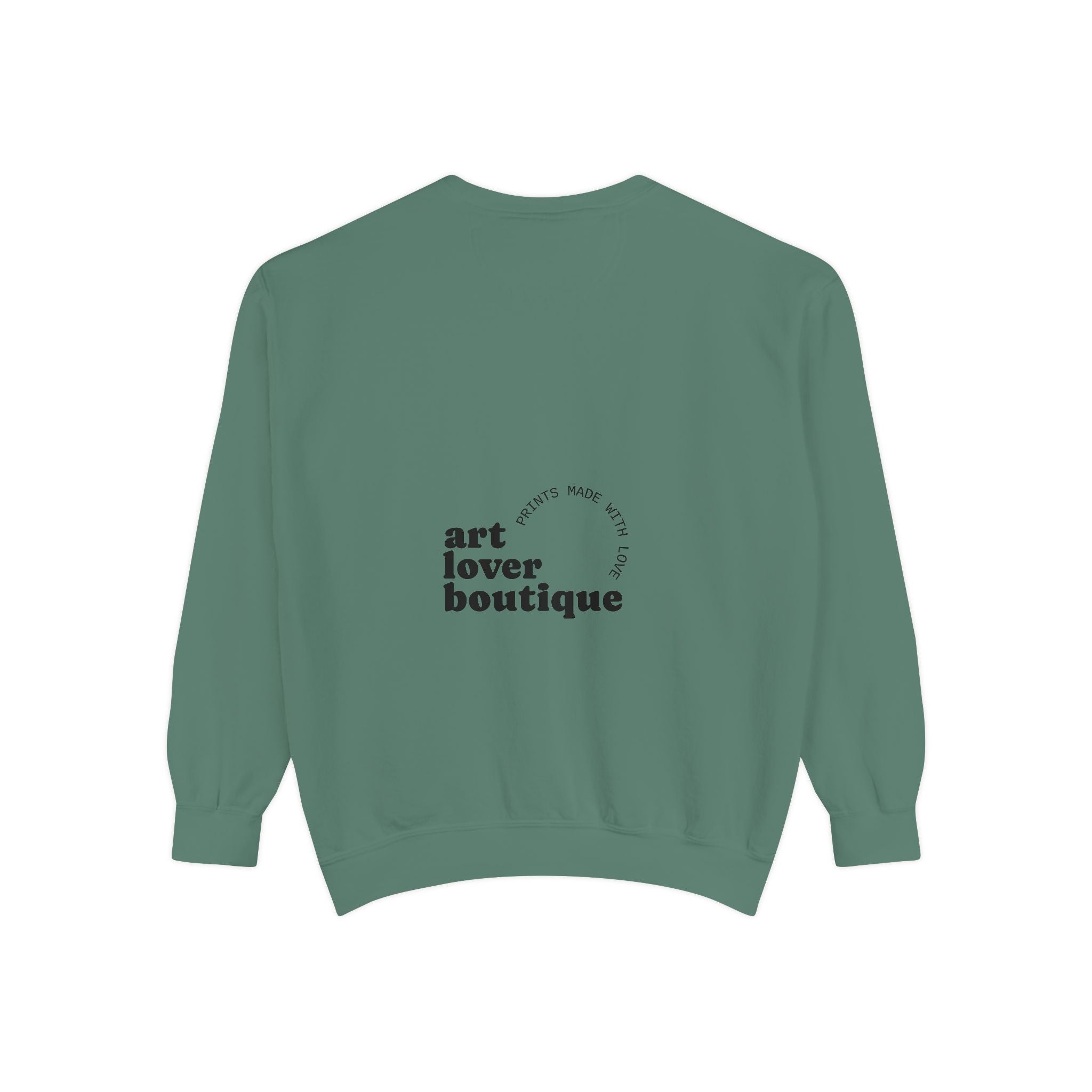 Vintage Pixel Santa Sweatshirt — Retro Christmas Holiday Crewneck