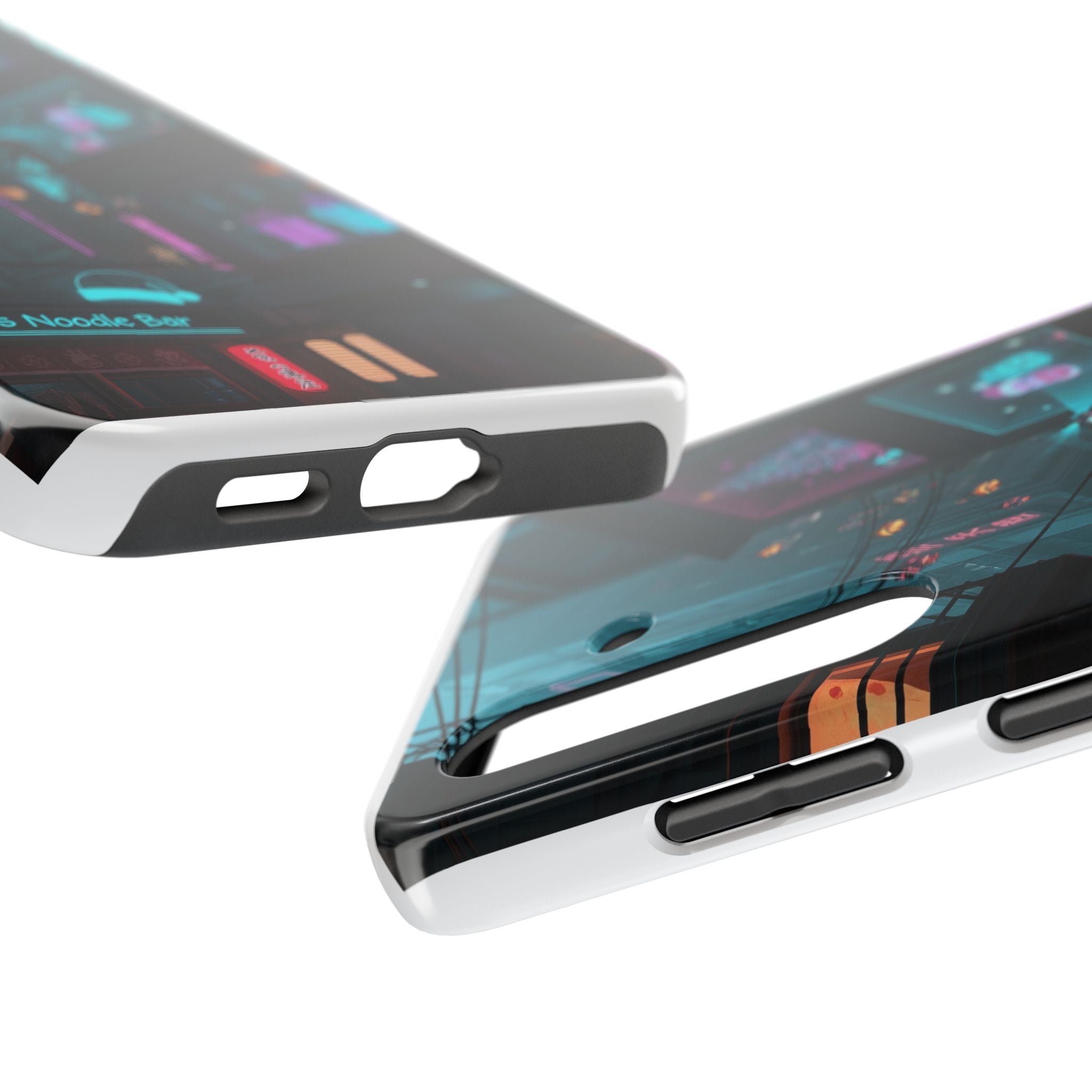 Cyberpunk Night Street Tough Phone Case