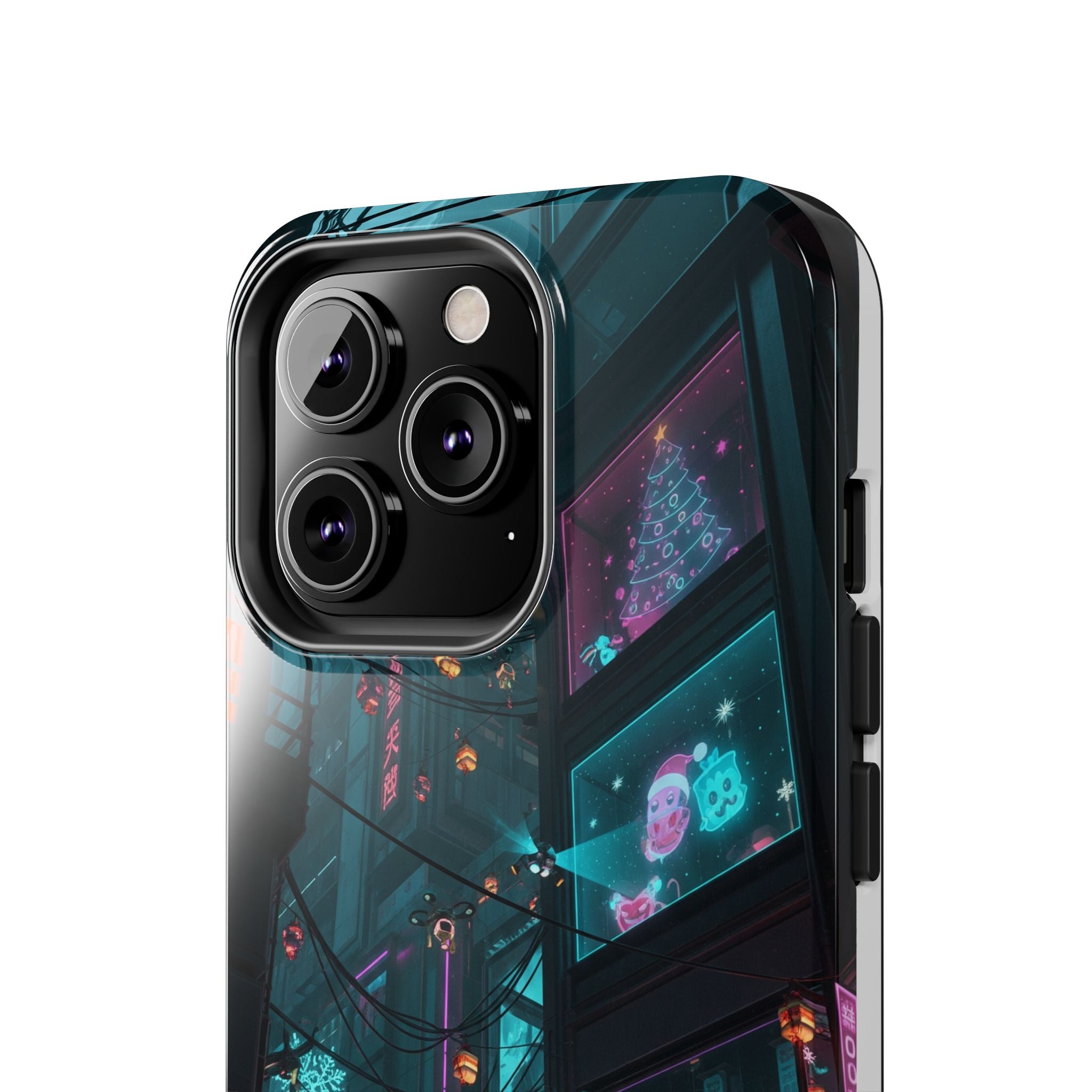 Cyberpunk Night Street Tough Phone Case