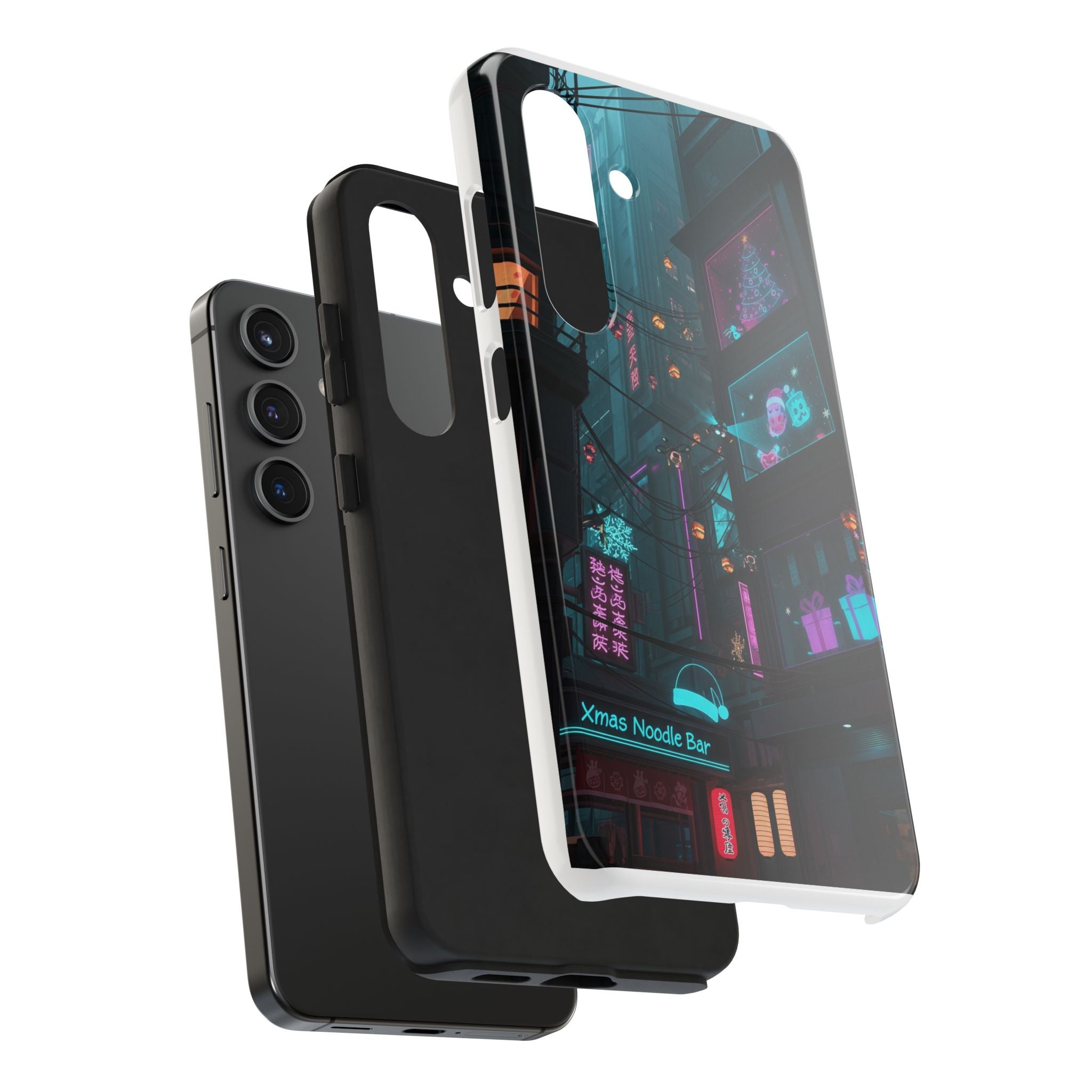 Cyberpunk Night Street Tough Phone Case