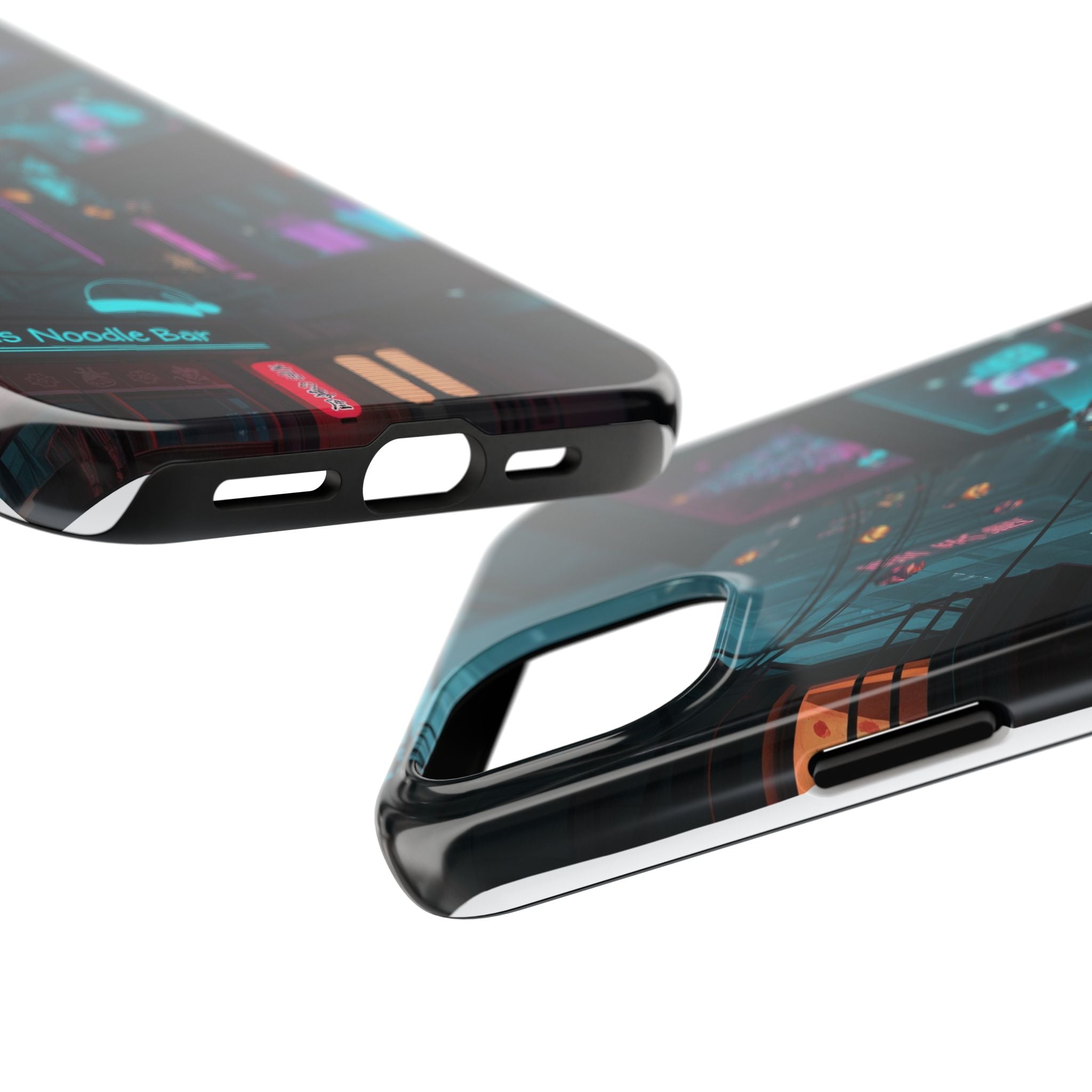 Cyberpunk Night Street Tough Phone Case