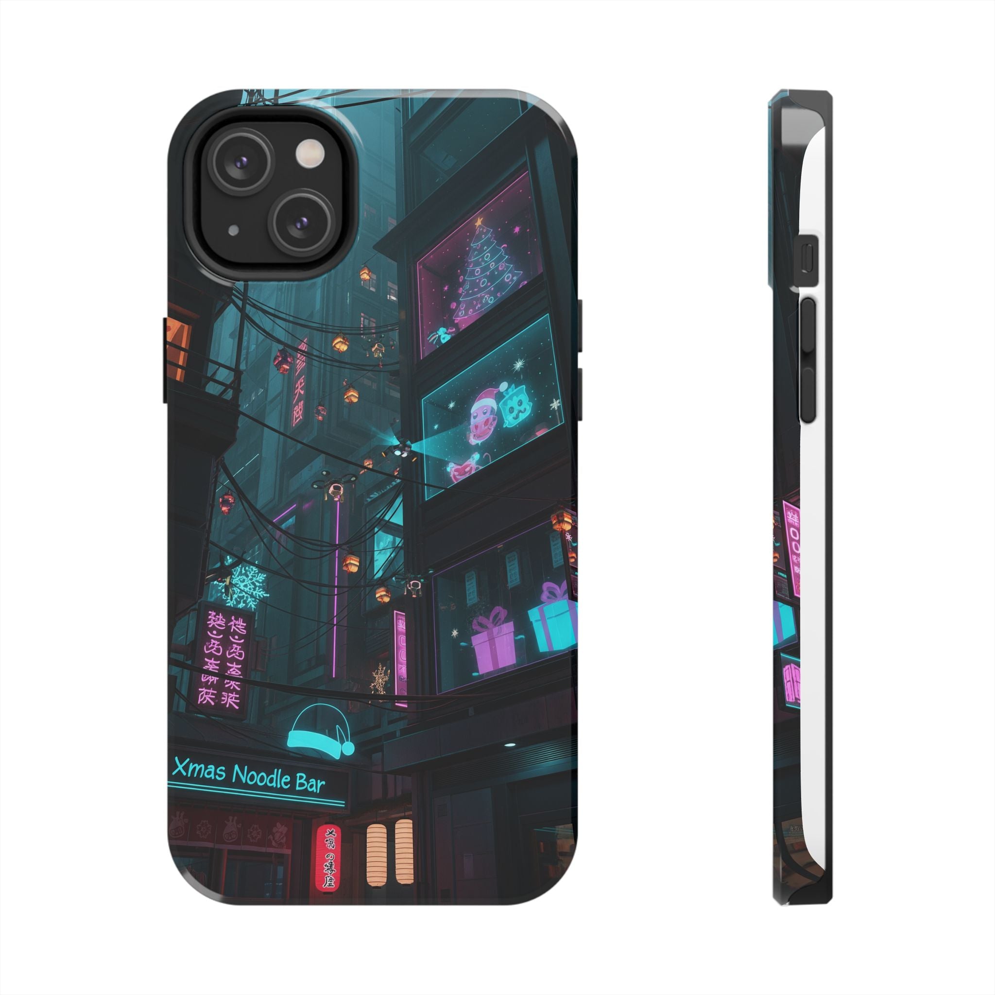 Cyberpunk Night Street Tough Phone Case