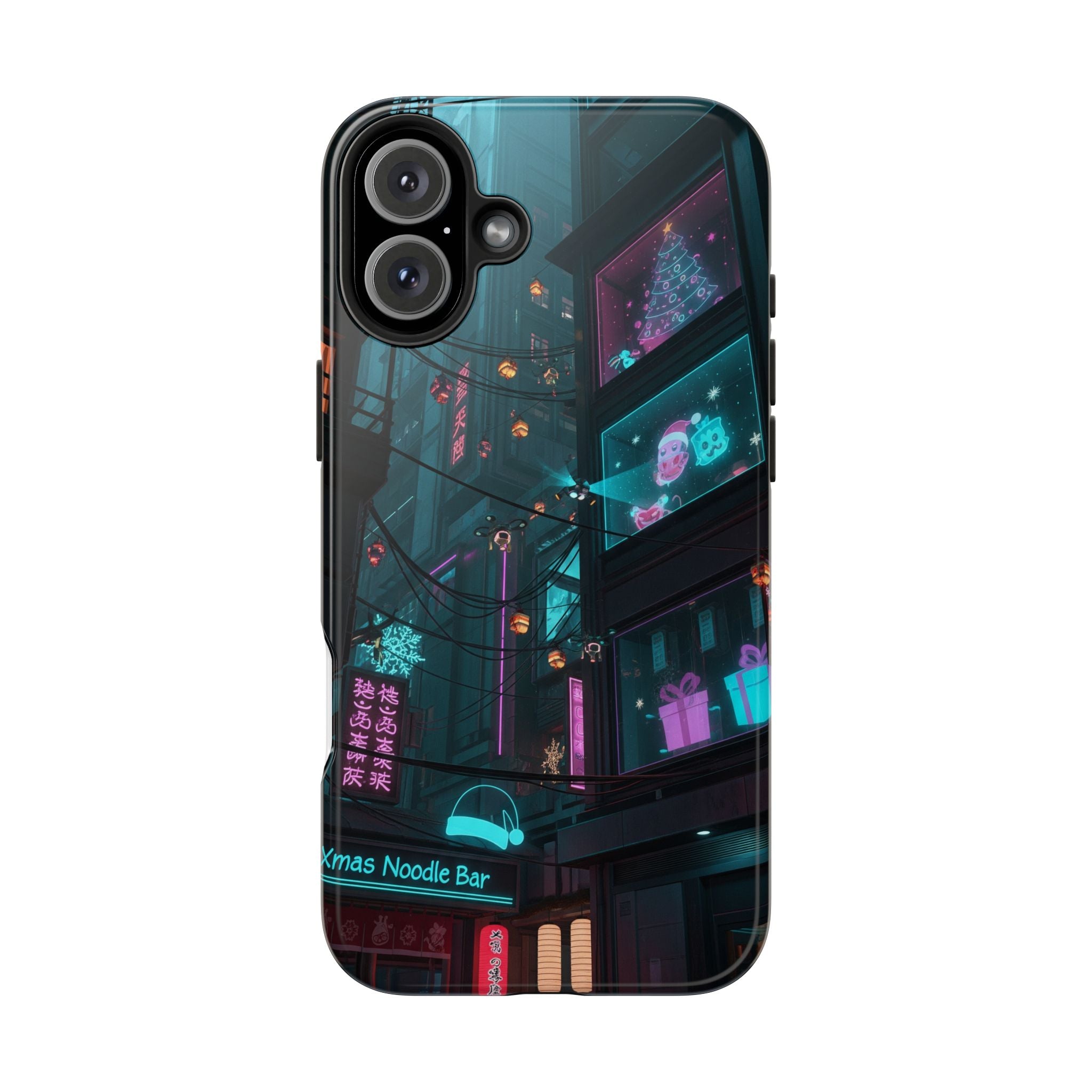 Cyberpunk Night Street Tough Phone Case