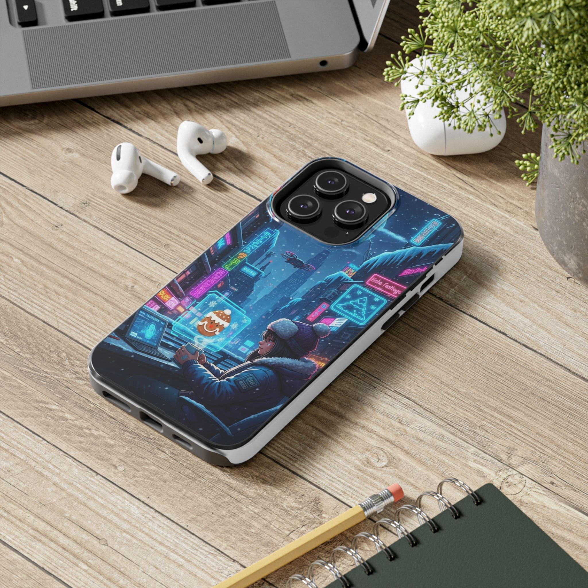 Cyber Winter Phone Case
