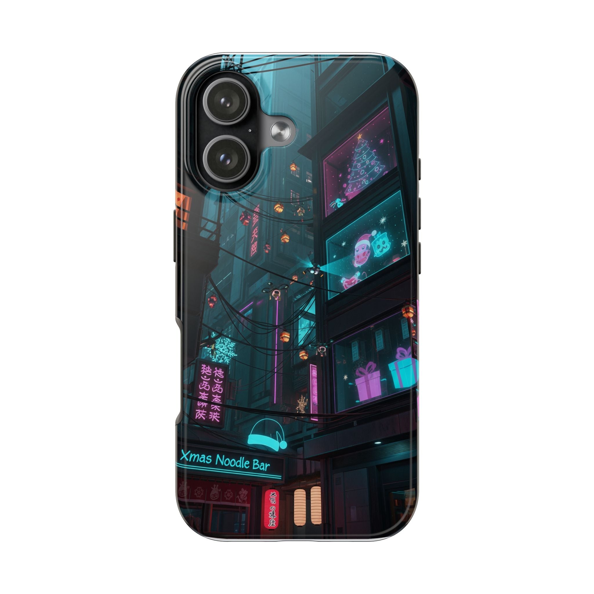 Cyberpunk Night Street Tough Phone Case