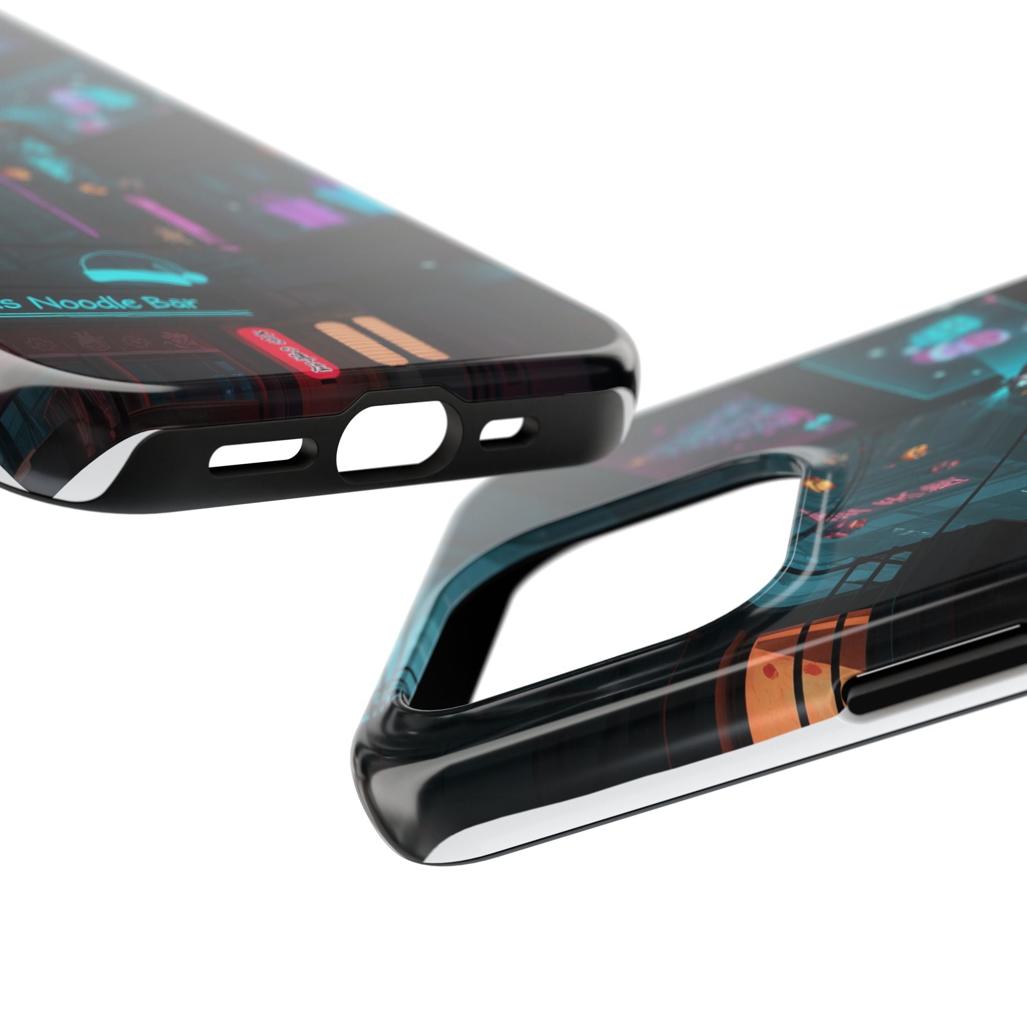 Cyberpunk Night Street Tough Phone Case