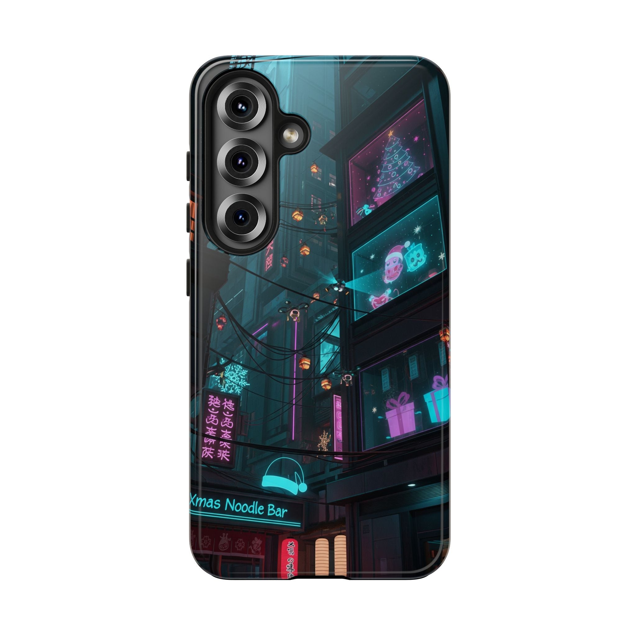 Cyberpunk Night Street Tough Phone Case