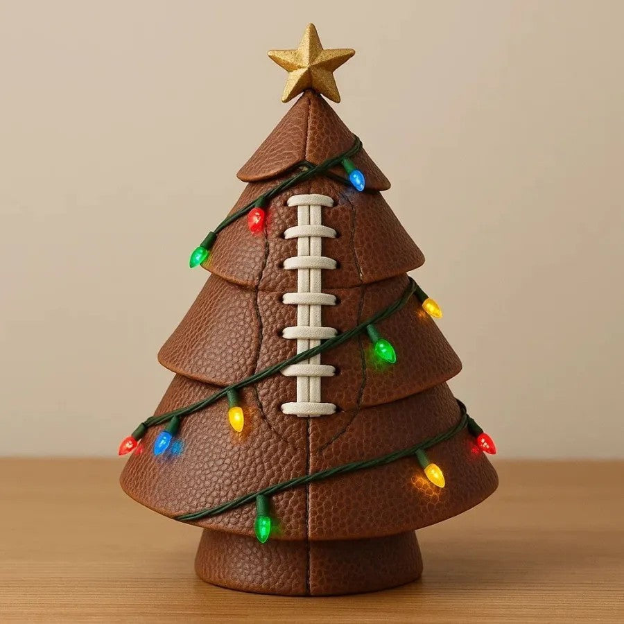 Sports-Themed Christmas Tree