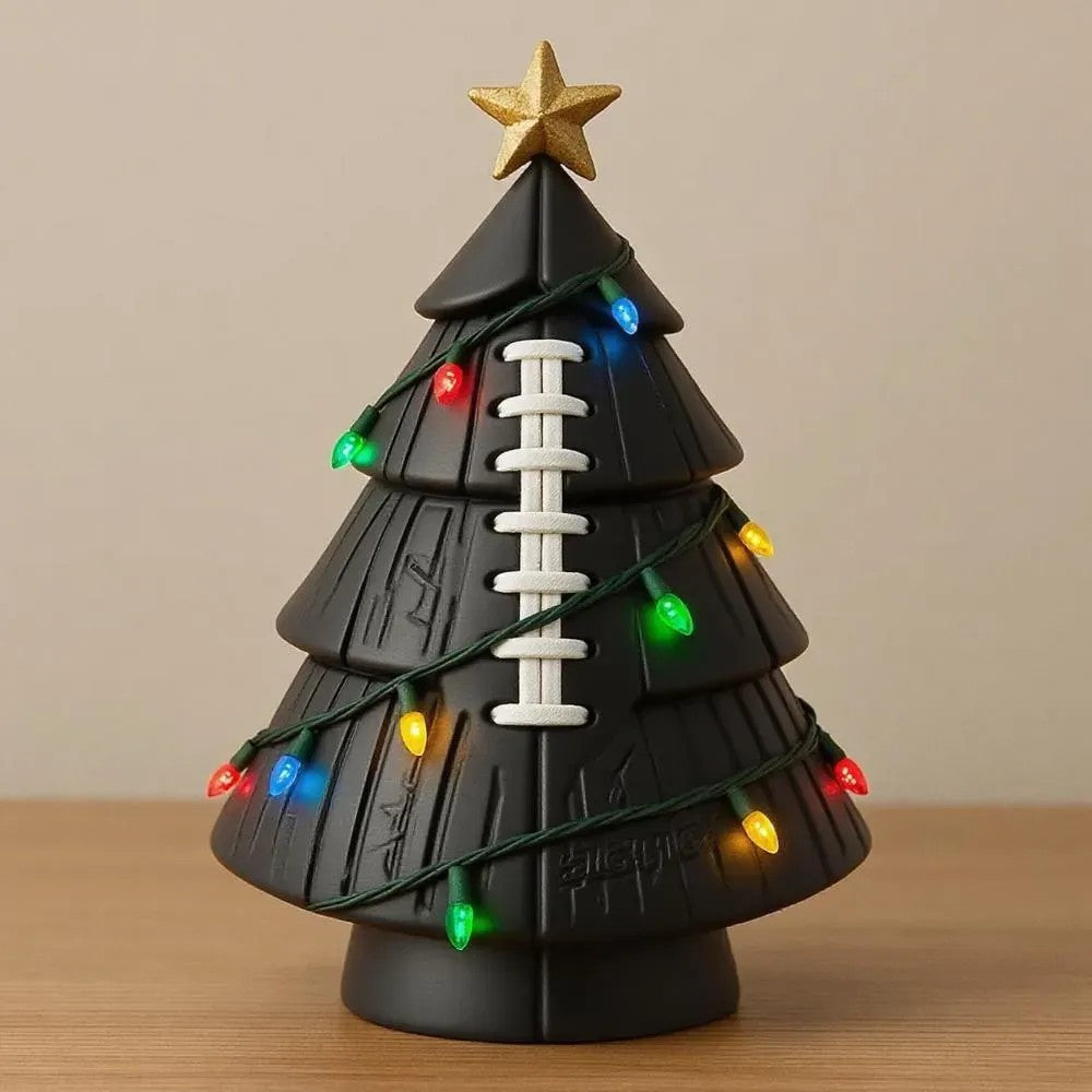Sports-Themed Christmas Tree