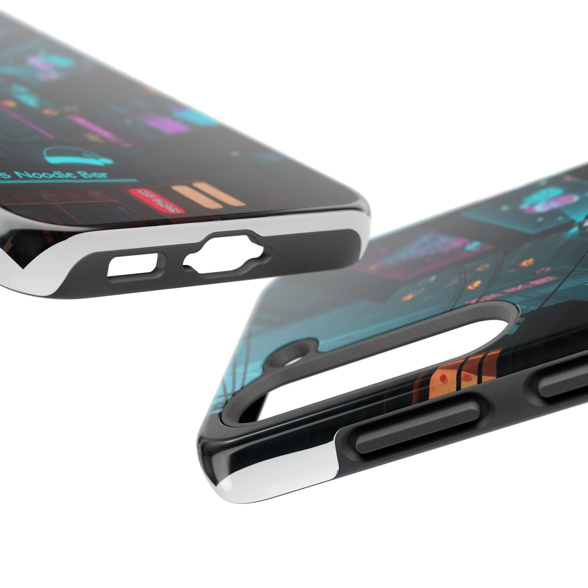 Cyberpunk Night Street Tough Phone Case