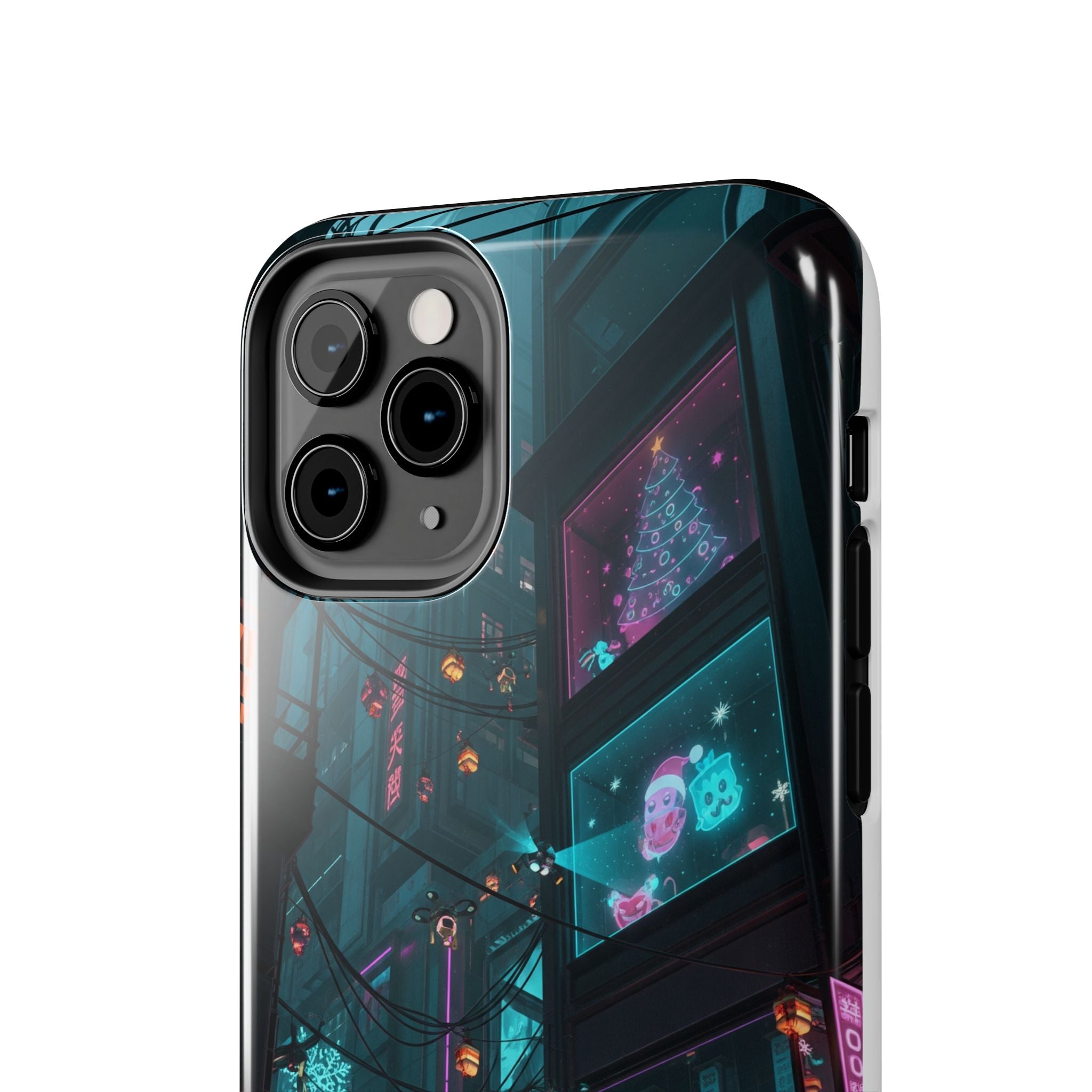 Cyberpunk Night Street Tough Phone Case