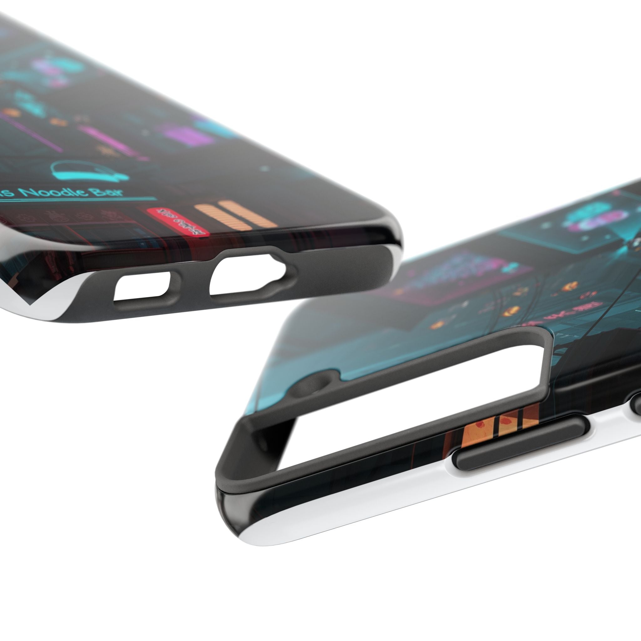 Cyberpunk Night Street Tough Phone Case