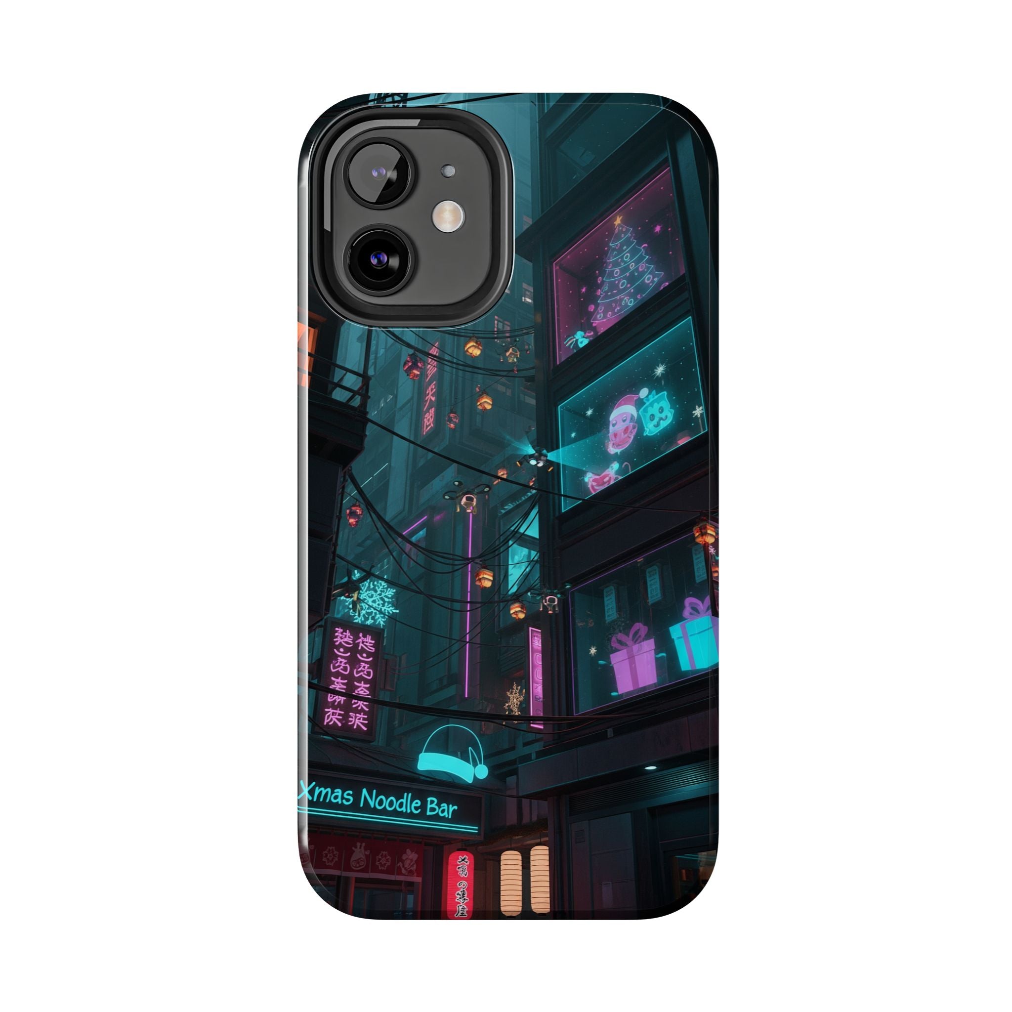 Cyberpunk Night Street Tough Phone Case