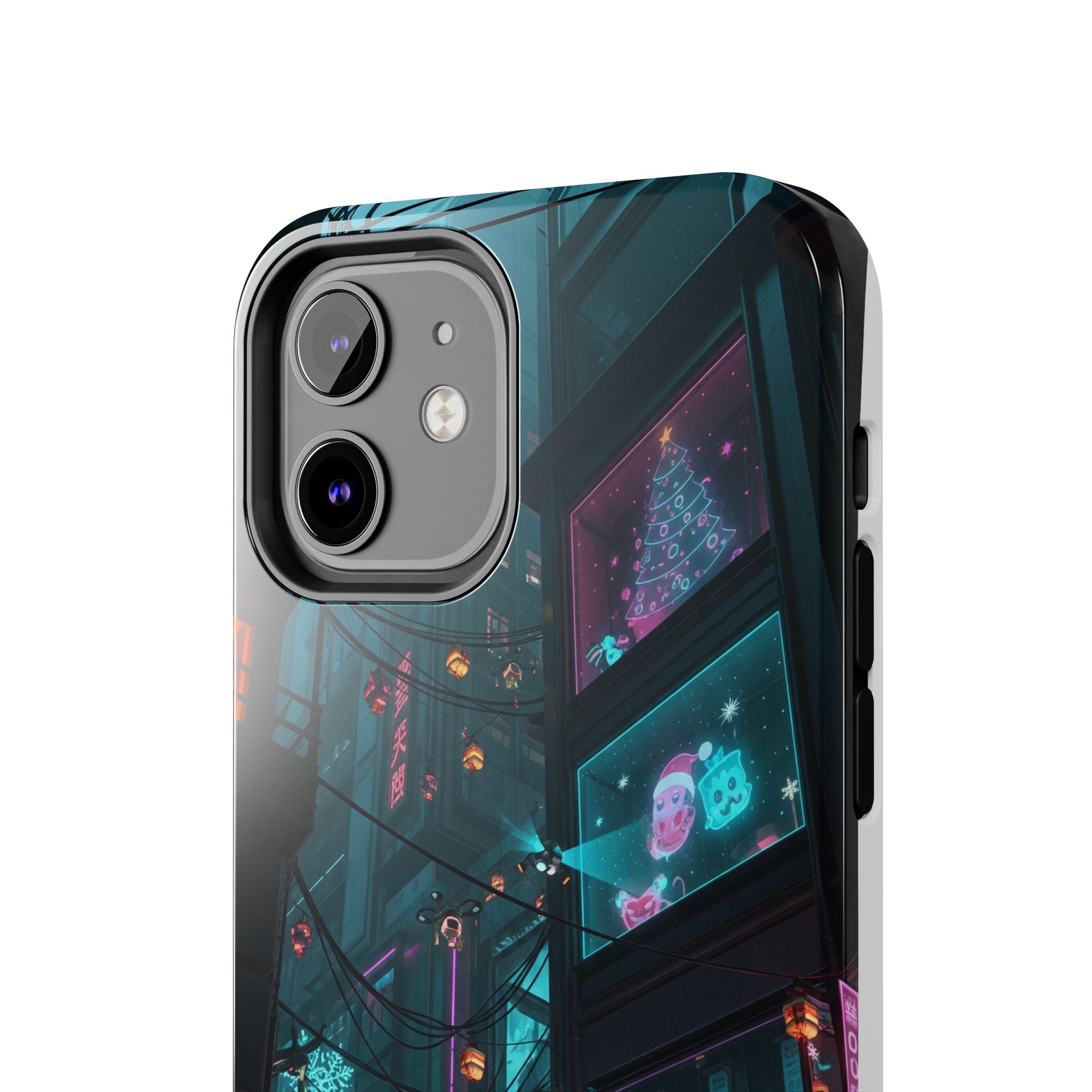 Cyberpunk Night Street Tough Phone Case