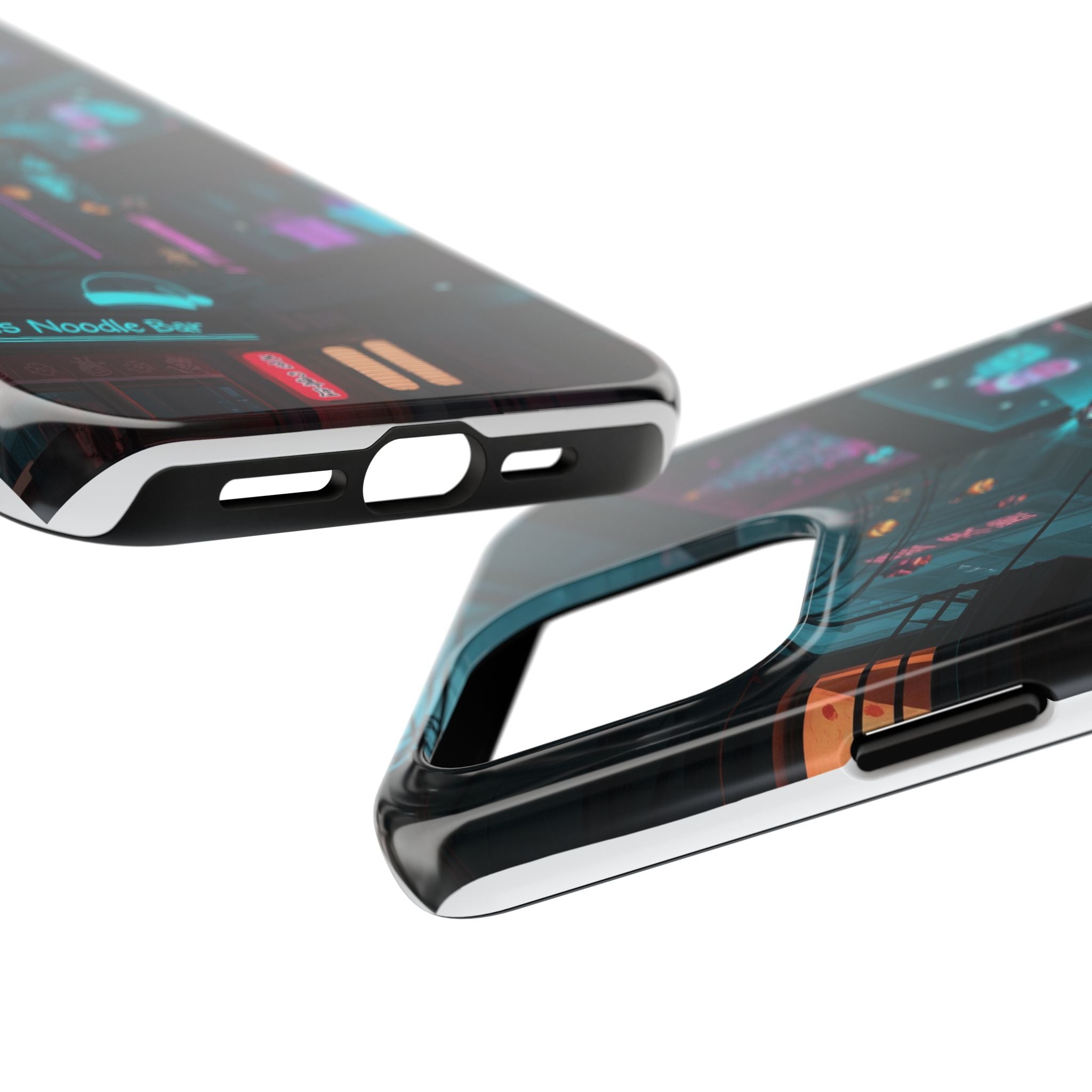 Cyberpunk Night Street Tough Phone Case