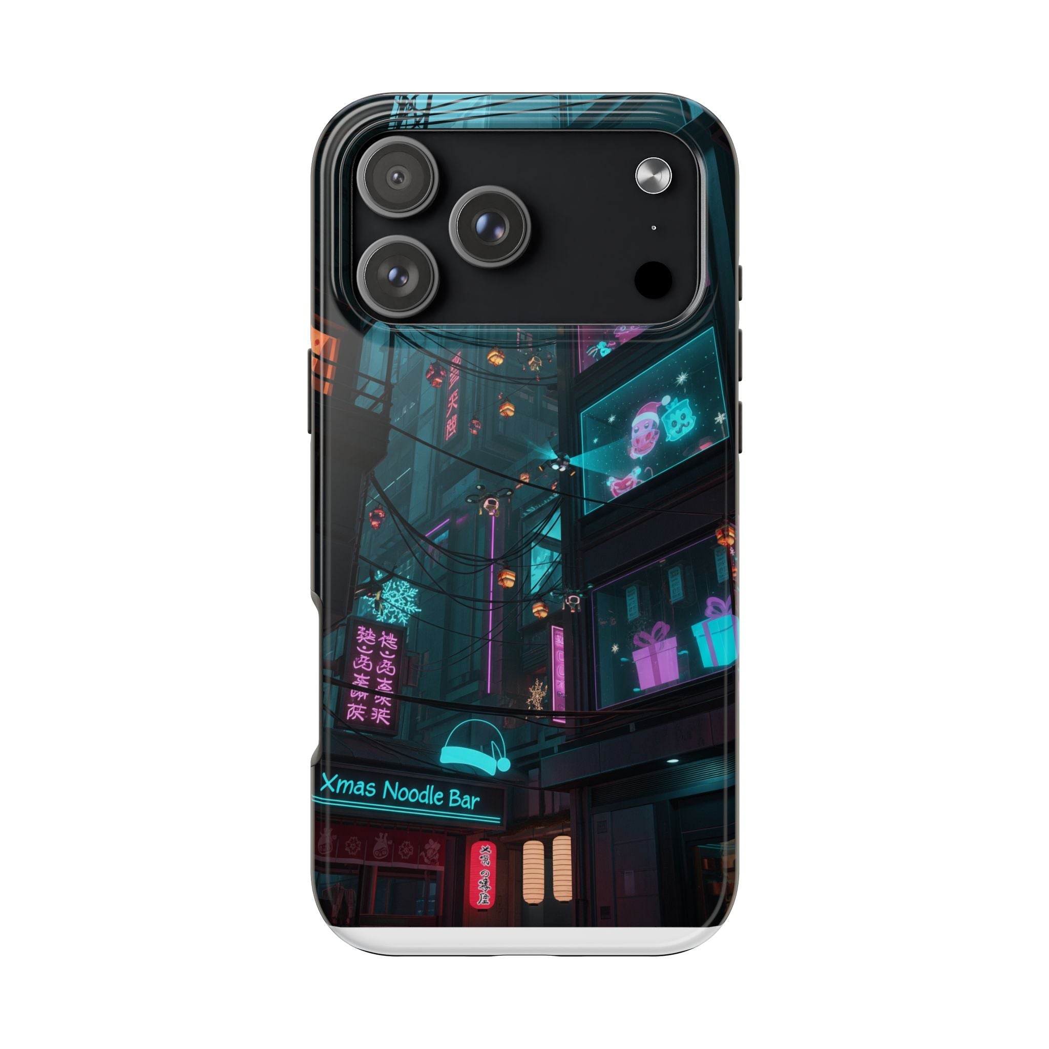 Cyberpunk Night Street Tough Phone Case