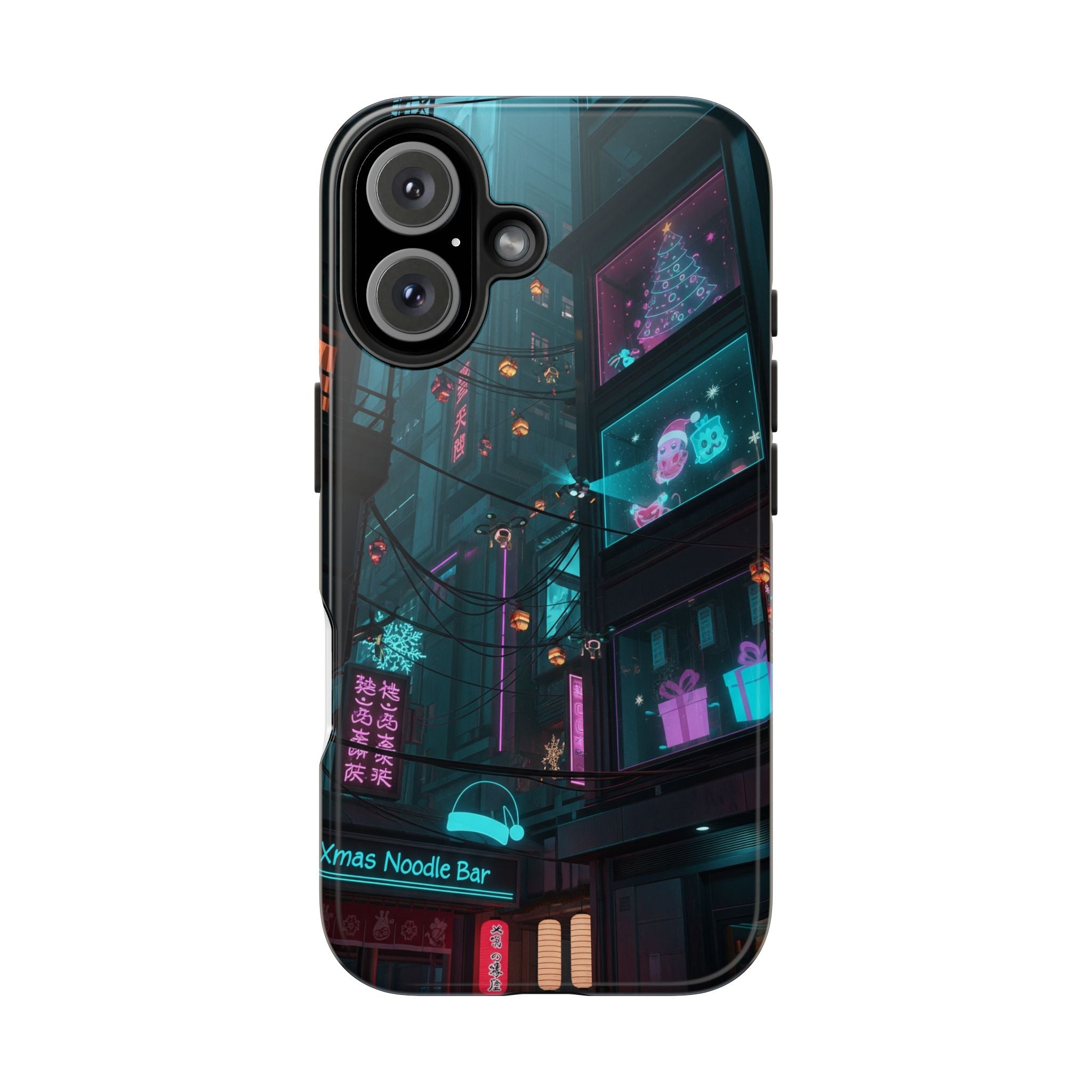 Cyberpunk Night Street Tough Phone Case
