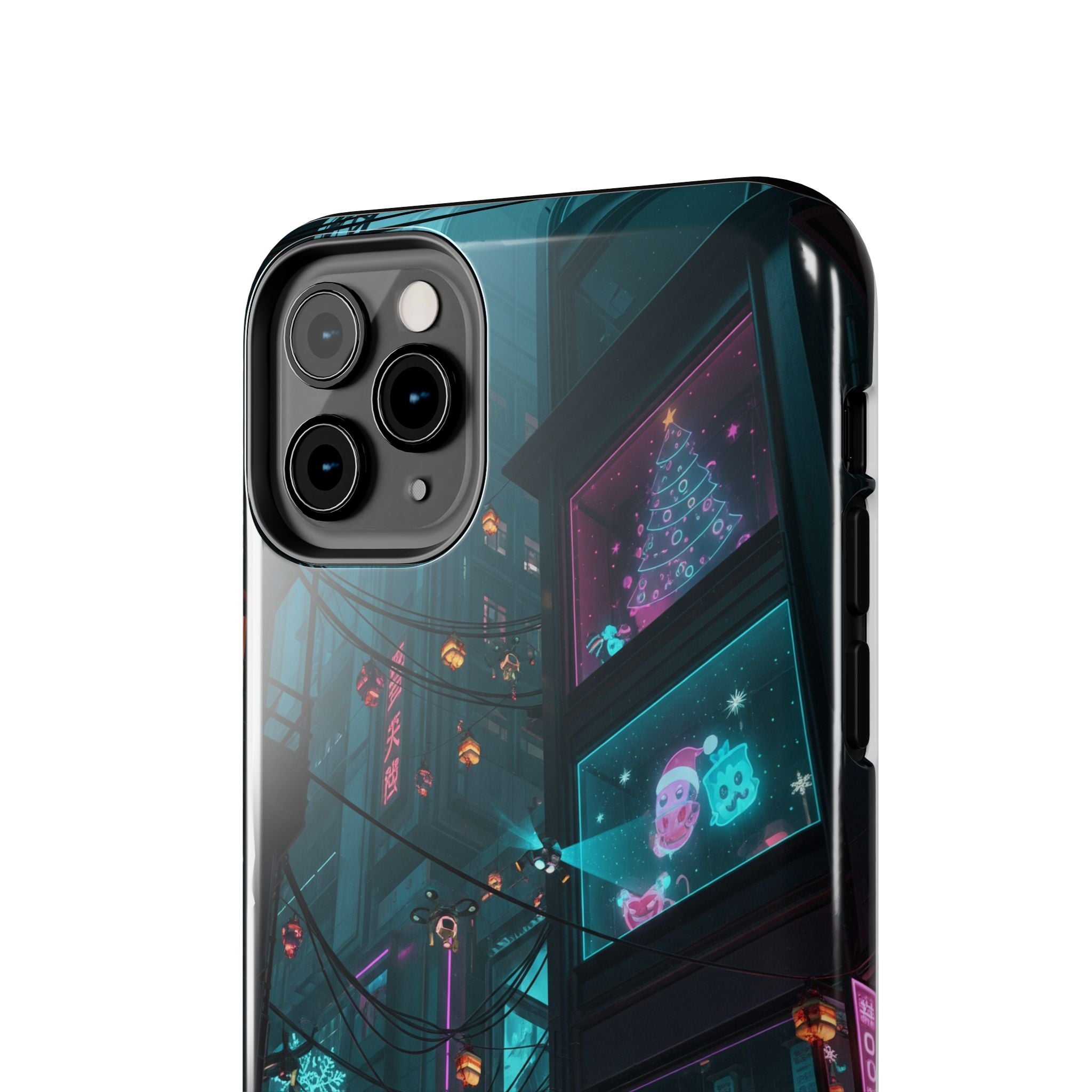 Cyberpunk Night Street Tough Phone Case