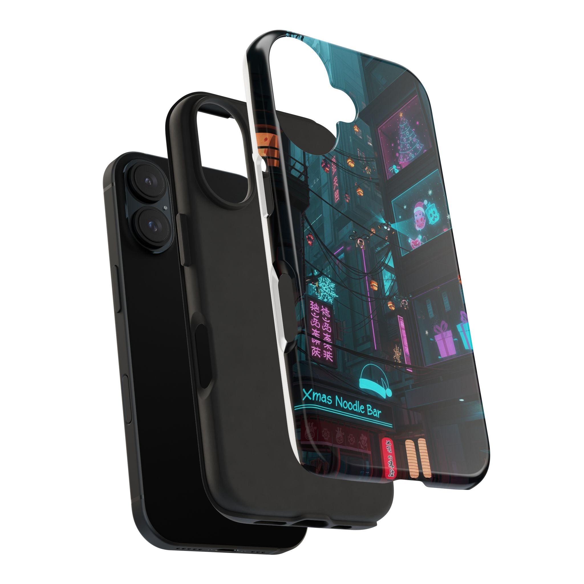 Cyberpunk Night Street Tough Phone Case